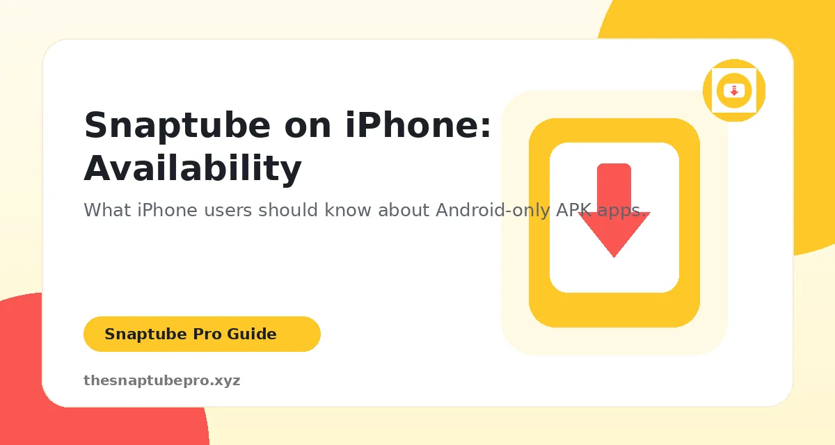 Snaptube on iPhone